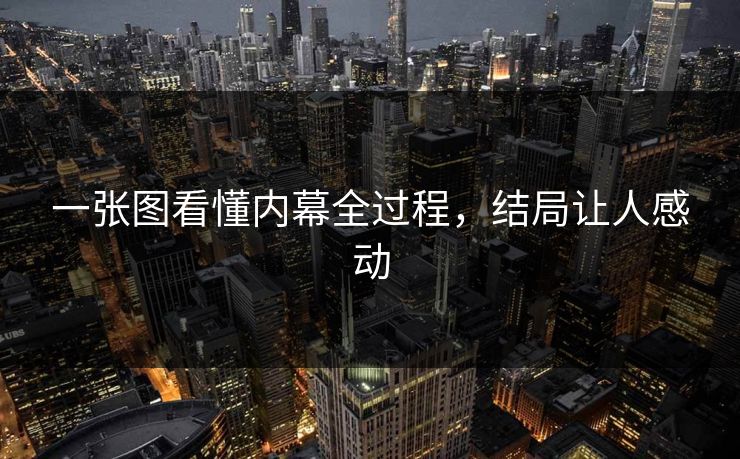 一张图看懂内幕全过程，结局让人感动